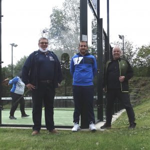 Besuch Sportkreis Rheingau Taunus, Michael Hoyer, Julio, Uwe Diener